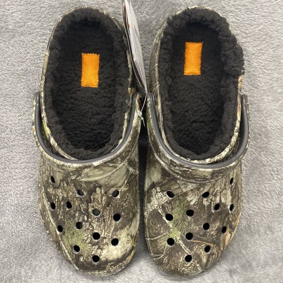 Crocs Realtree APX Lined Classic Camo Clog Mens 8/Womens 10 Camouflage main image 7